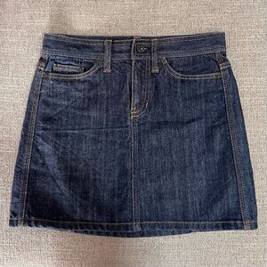 Gap Denim Mini Skirt